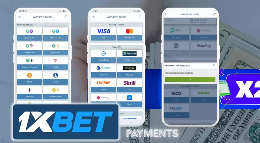 1xBet Philippines deposit and withdrawal methods overview